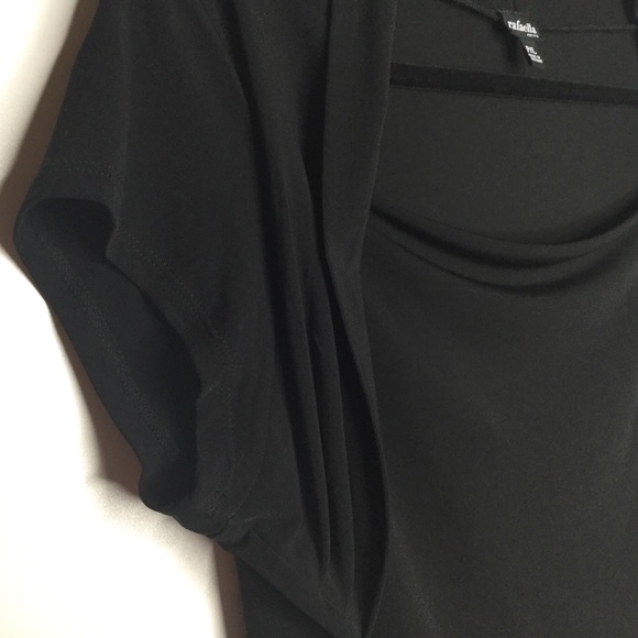 Rafaella Petite Top Black Size Large - Picture 5 of 6